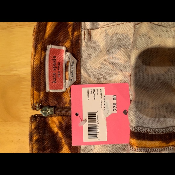 Kate Spade denim texture skirt - Picture 2 of 3